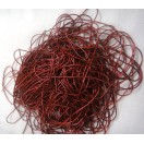 MAROON - 150 Inches French Metal Wire Gimp Coil Bullion Purl - Smooth Regular - 3.80 Meters